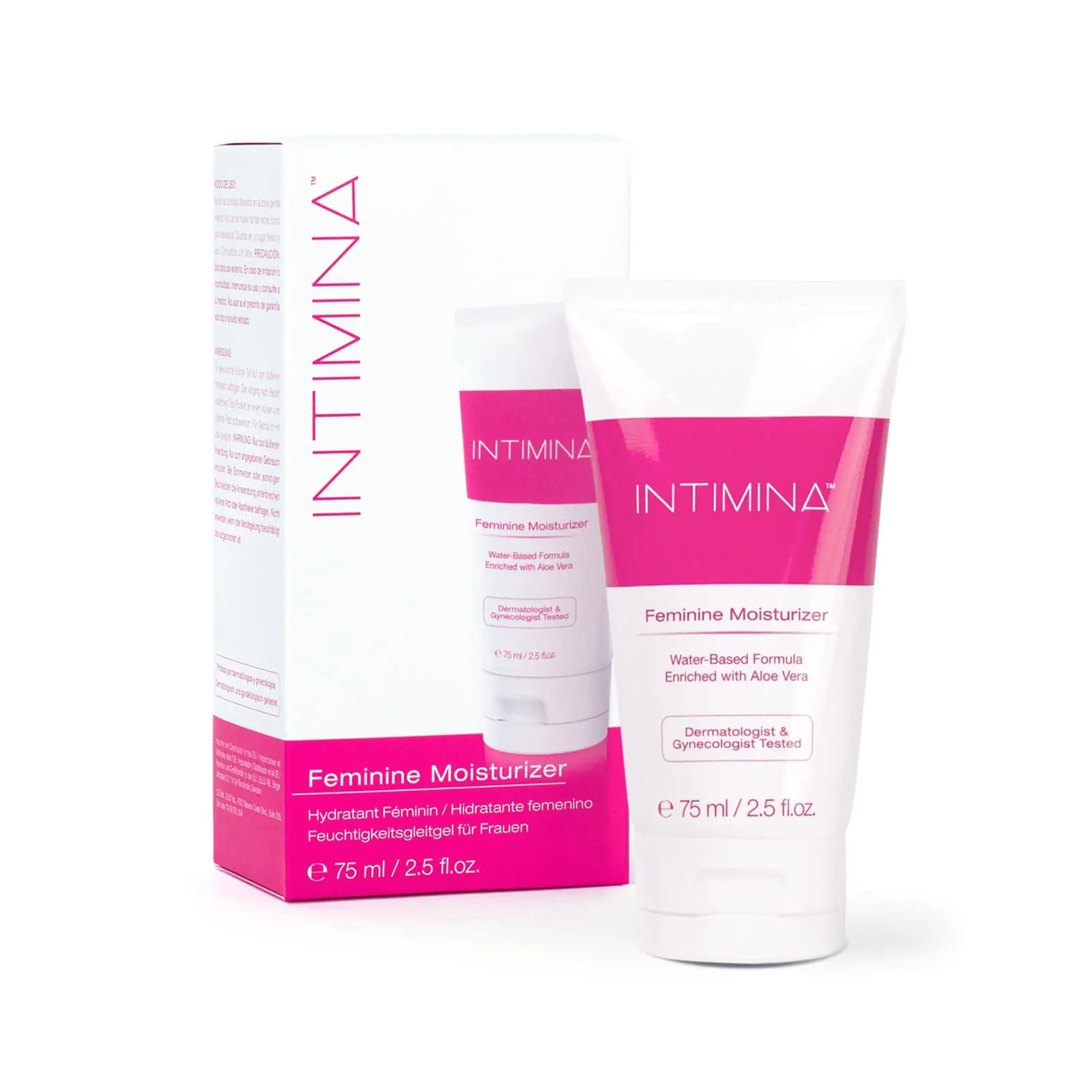 Intimina Feminine Moisturizer - Vaginal Moisturizer - Personal Lubricant for Women Water Based Lubrication for Toys Kegel Balls and Menstrual Cups